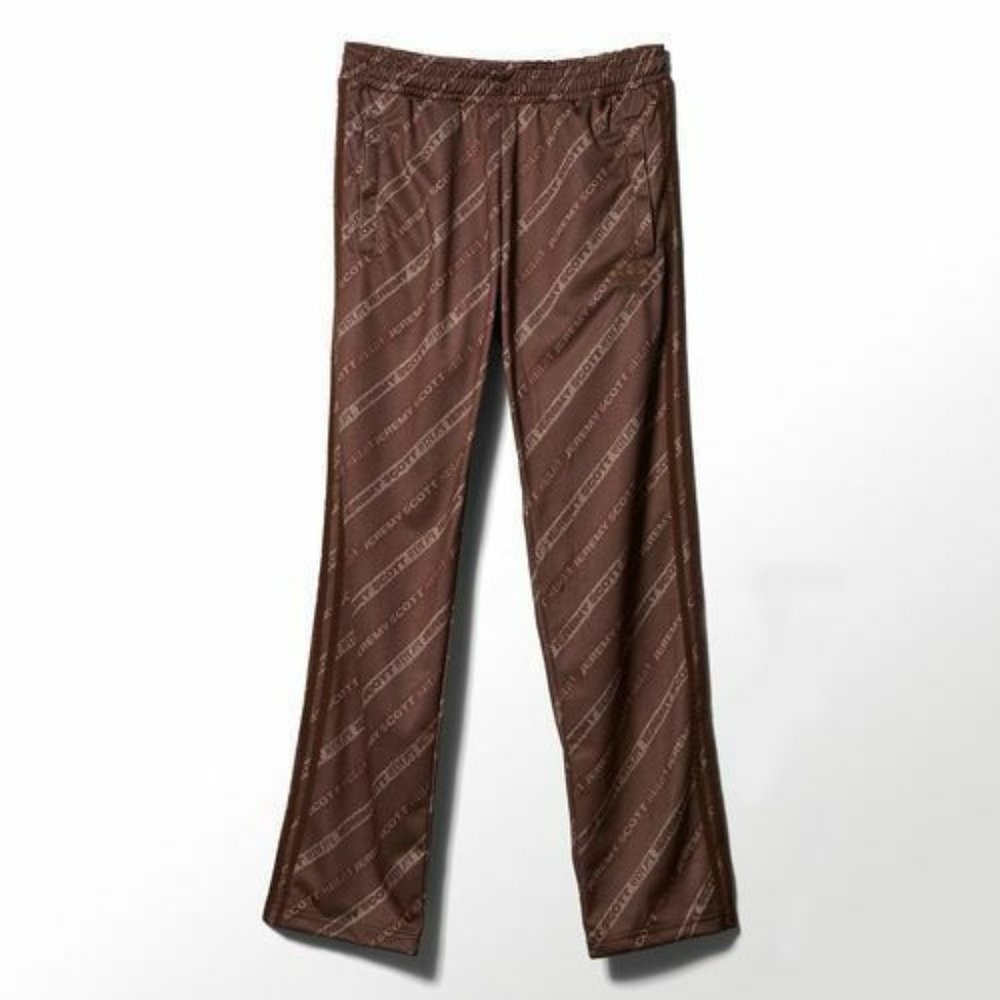 Adidas Men's Jeremy Scott Stripe Logo Track Pants S07146